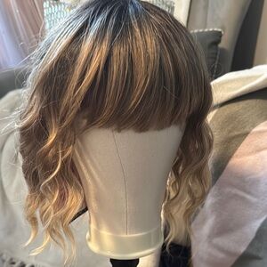 Stylish Ombre Brown Wig for Women